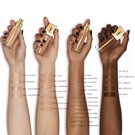 best foundation ysl|YSL touche eclat foundation shades.